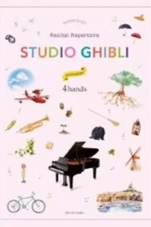 Zen-On Music Studio Ghibli Récital Répertoire Intermediate Piano Duo - Top des ventes