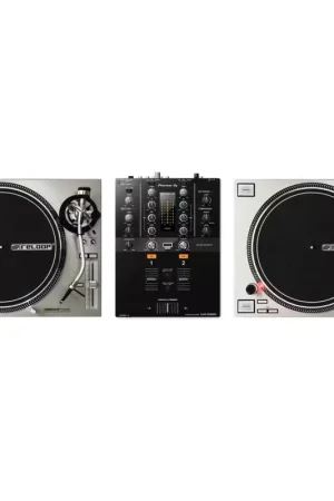 Reloop Pack Regie DJ Vinyle : RP 7000 MK2 Silver + DJM-250 MK2 - Prix réduit