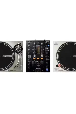 Cette semaine uniquement | Reloop Pack Regie DJ Vinyle : RP 7000 MK2 Silver + DJM-450