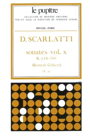 Heugel Scarlatti D. - Sonates Vol.x (K.458 - K.506) | Plus que quelques unités