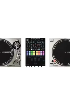 Reloop Pack Regie DJ Vinyle : RP 7000 MK2 Silver + Elite - Satisfait ou remboursé