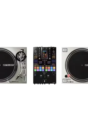 Dépêchez-vous - Reloop Pack Regie DJ Vinyle : RP 7000 MK2 Silver + DJM-S11