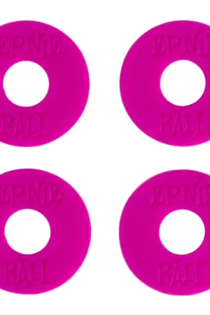 Ernie Ball Strap Blocks Violet Pack de 4 - Incontournable