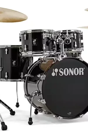 Jusqu'à épuisement des stocks | Sonor AQ1 Studio Set 20 Piano Black