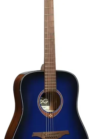 Lâg Tramontane T-Blue-D Dreadnought Blue Burst - Tendance