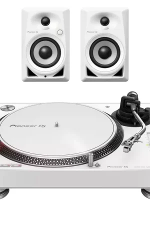 Pioneer Dj Pack PLX-500-W + DM-40-W (paire) | Jusqu'à épuisement des stocks
