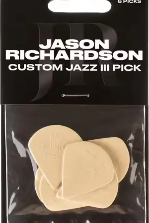Best-seller - Jim Dunlop 6 x 1,38mm Jason Richardson Custom Jazz III
