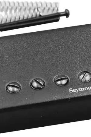 Commandez maintenant - Seymour Duncan Pegasus Chevalet Format HB Capot Noir Métal
