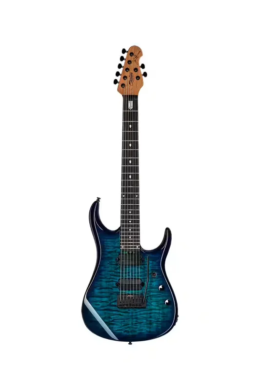 Offre | Sterling Guitars JP157 Dimarzio Quilted Maple Cerulean Paradise