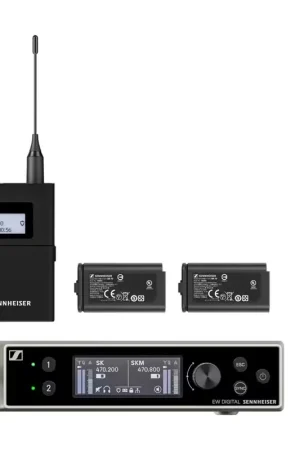 Sennheiser Ew-Dx Sk/Skm-S Base Set (S1-10 : 606,2-693.8 Mhz) | Meilleur prix