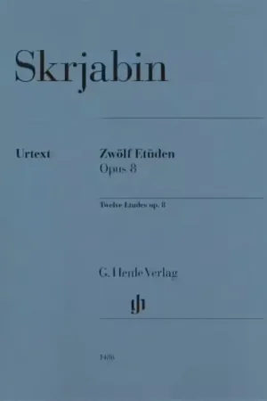 Offre spéciale - Henle Verlag Scriabine A. - 12 Etudes Op.8 - Piano