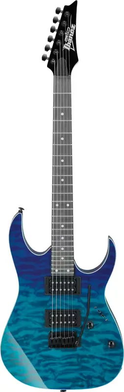 Offre limitée - Ibanez GRG120QASP-BGD Blue Gradation Gio