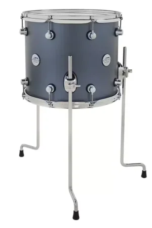 DW Drum Workshop Tom Basse Design Blue Slate 14X12 - Tendance