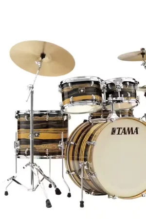 Tama Superstar Classic Stage 22 Natural Ebony Tiger Wrap + Hadware | Super offre