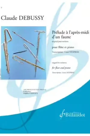 Billaudot Debussy Claude - Prelude A l'APRES-midi D'un Faune - Flute & Piano | Produit phare