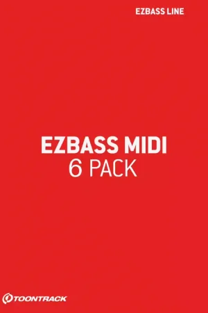 Nouveauté | Toontrack EZbass MIDI 6 Pack