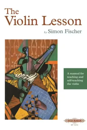 Edition Peters Fischer Simon - The Violin Lesson | Super offre