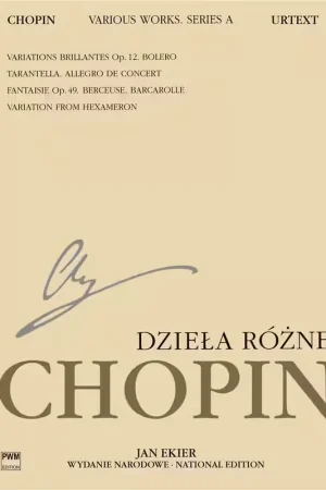 PWM Chopin F. (ekier) - Various Works - Piano | Prix promo
