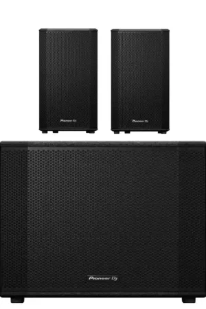 Pioneer Dj Set 2 : 2 XPRS102 + 1 XPRS1182S | Satisfait ou remboursé