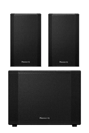 Livraison rapide - Pioneer Dj Set 3 : 2 XPRS122 + 1 XPRS1152S