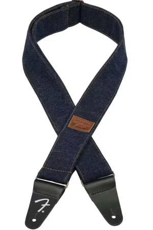 Fender X Wrangler Denim Strap Dark Indigo | Offre exceptionnelle