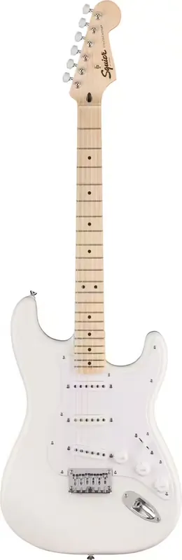 Paiement sécurisé | Squier Stratocaster HT Sonic MN Arctic White