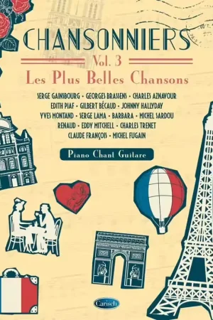 Carisch Chansonniers Vol. 3 - Les Plus Belles Chansons - Très demandé