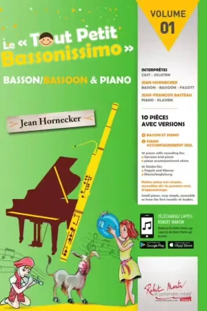 Remise - Robert Martin Hornecker J. - Le Tout Petit Bassonissimo Vol.1 (Instru seul)