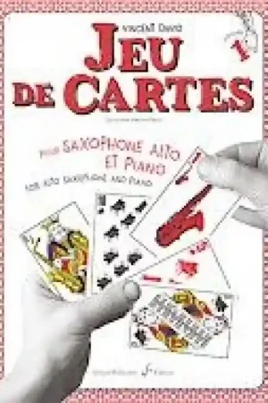 Billaudot Vincent David - Jeu De Cartes Vol.1 - Saxophone & Piano | Profitez-en
