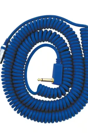 Produit phare - Vox VCC90 Câble Jack Spirale 9M Bleu