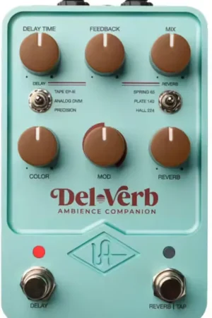 Qualité professionnelle - Universal Audio UAFX Del-Verb Ambience Companion