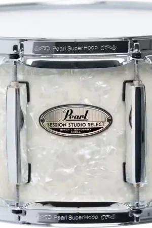 Stock presque épuisé - Pearl Drums Session Studio Select 14X6.5 Nicotine White Marine Pearl