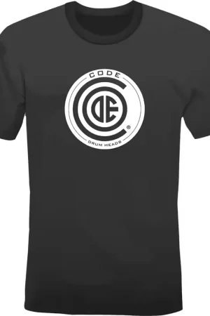 Code Drum Head "L" Code Drum Head Tshirt Noir | Offre exceptionnelle