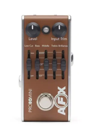 Fishman Amps Afx Pro Eq Acoustic Preamp et Eq | Nouveau au catalogue