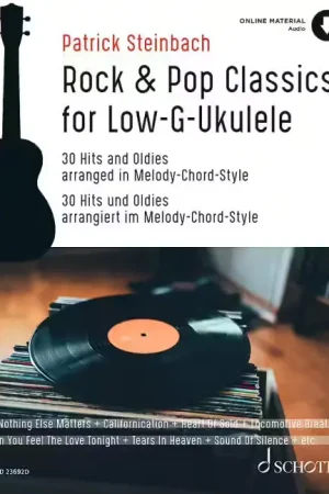 Fin de série - Schott Rock & Pop Classics For Low G-ukulele