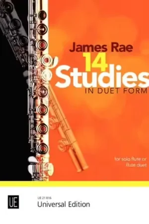 Universal Edition Rae James - 14 Studies In Duet Form - 1-2 Flutes | Disponible maintenant