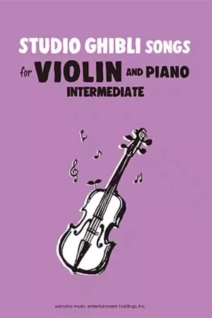 Yamaha Studio Ghibli Songs Intermediate Violin Et Piano | Plus que quelques unités