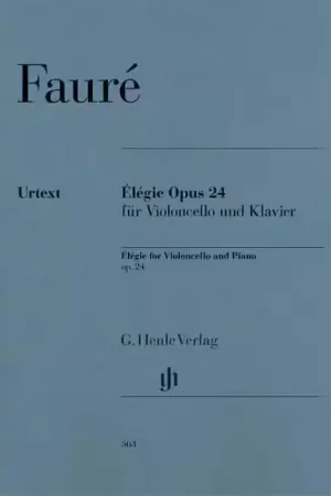 Offre à durée limitée - Henle Verlag Faure Gabriel - Elegie Op. 24 - Violoncelle et Piano