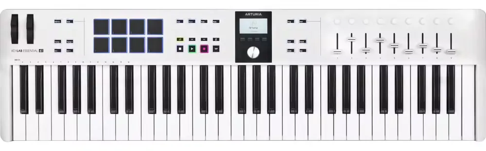 Arturia Keylab Essential 61 MK3 White | Déstockage