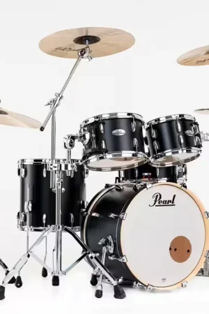 Achetez en ligne | Pearl Drums PMX Professional Maple Fusion 20 Matte Caviar Black