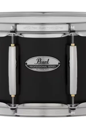 Plébiscité par les clients | Pearl Drums PMX Professional Maple 14X5 Matte Caviar Black