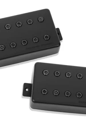 Seymour Duncan Set de Humbucker Sign. Mark Holcomb Scarlet et Scourge Capots Noirs | Retour facile