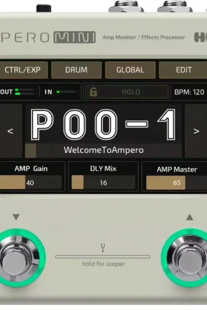 Disponible maintenant | Hotone Ampero Mini MP-50VN Vanilla