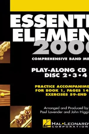 Dernières pièces | Hal Leonard Essential Elements For Band - Book 1 - CDS
