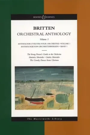 Commandez dès aujourd'hui | Boosey & Hawkes Britten B. - Orchestral Anthology Vol. 1 - Orchestra