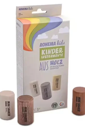 Rohema Set 3 Mini Shakers Differentes Tonalites 1+ - Prix bas