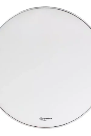 Sparedrum M3W24B Peau GC 24" Mute 3 Plis Mesh Silencieuse Blanc | Économisez maintenant