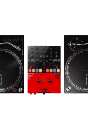 Nouveau produit | Pioneer Dj Pack Regie DJ Vinyle : PLX-500-K + DJM-S5