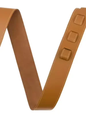 Fender 2" Essentials Leather Strap Tan | Nouveauté