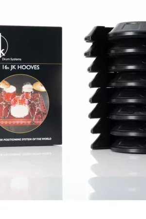 JK Drum Systems JK-H16P- Reperre Anti Derapant Pour Stands et Pieds De Grosse Caisse (X16) - Nouveau produit